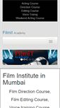 Mobile Screenshot of filmitacademy.com